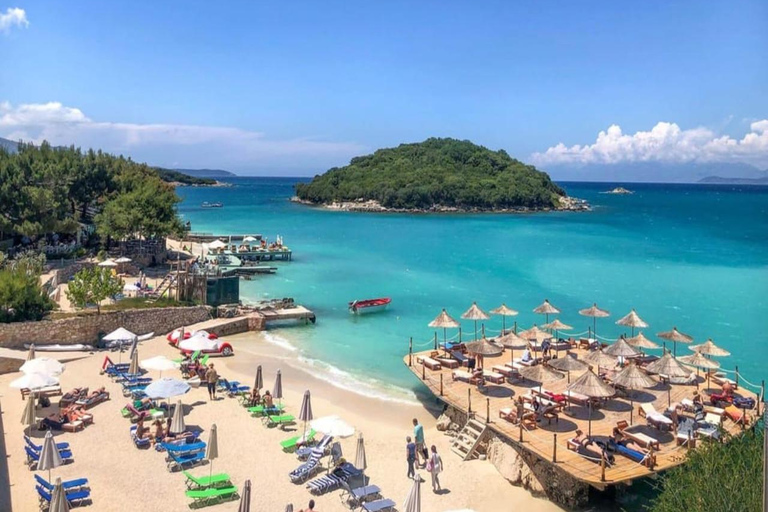 De Tirana/Durrës a Saranda, Ksamil, excursión de un día al Ojo Azul