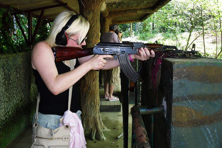 Vanuit Ho Chi Minh stad halve dag Cu Chi tunnelsHo Chi Minh halve dag Cu Chi tunnels