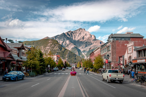 Excursion d'une journée dans la région de Banff et dans le canyon au départ de Calgary ou de Banff09:35 Prise en charge au Banff Aspen Lodge