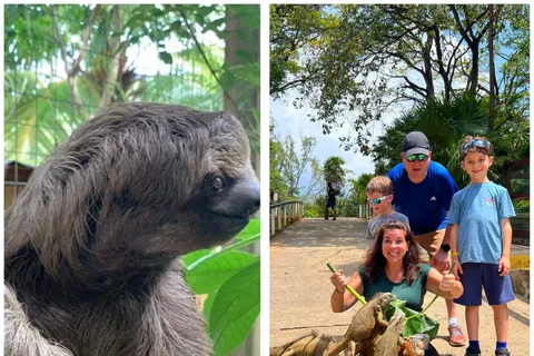 Daniel Johnson Monkey & Sloths, Iguana Farm Combo Tour