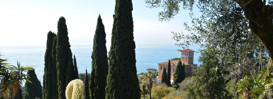 Vintimille : entrée aux Jardins Botaniques Hanbury