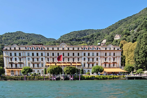 Lago de Como: Visita compartida con aperitivo y tentempiés locales