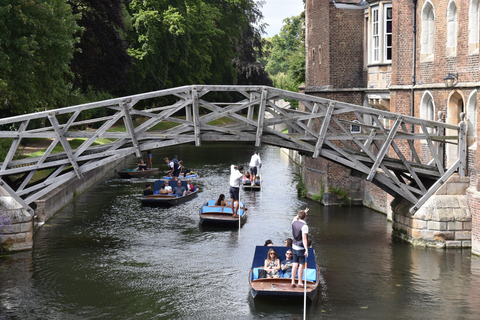 From London: Cambridge Guided Day Trip by Train with Tickets