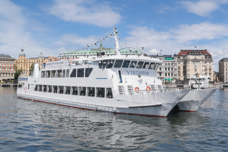 Stockholm : croisière guidée dans l'archipel avec fika suédois