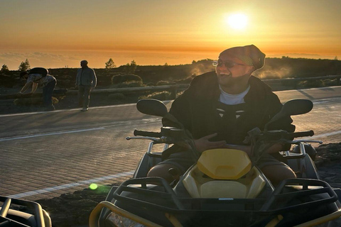 Tenerife: Quad ride to visit Teide National Park by day or at sunset