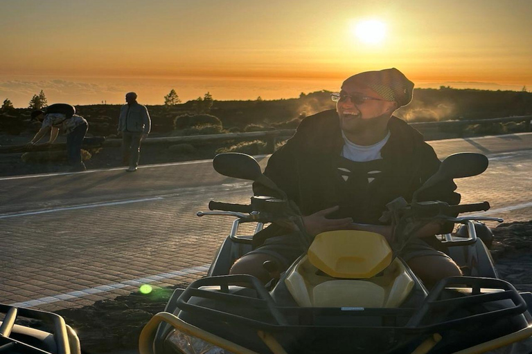 Tenerife: Quad ride to visit Teide National Park by day or at sunset