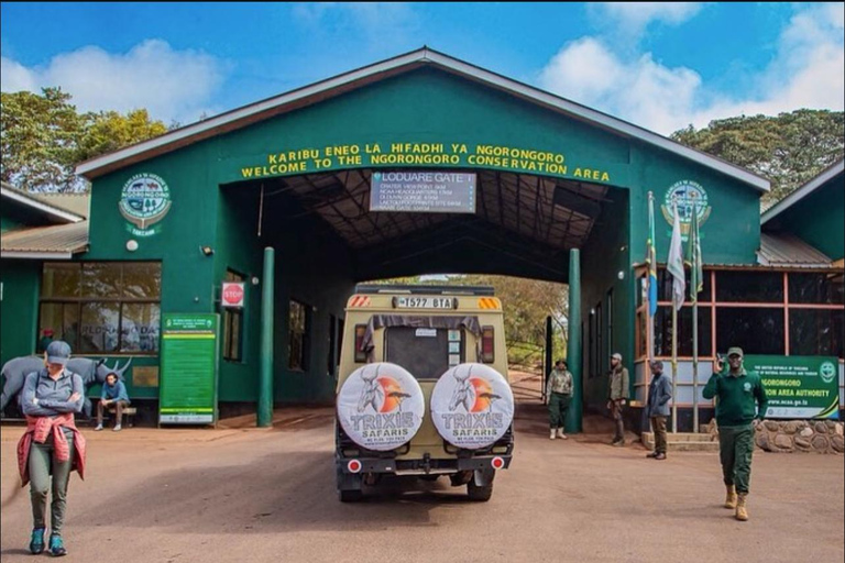 Safari di 2 giorni da Zanzibar al Tarangire e al cratere Ngorongoro