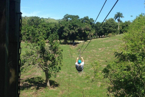 Private Puerto Plata Canopy Zipline Experience