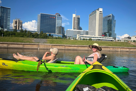 Vilnius: Night Kayak Tour on the Neris River