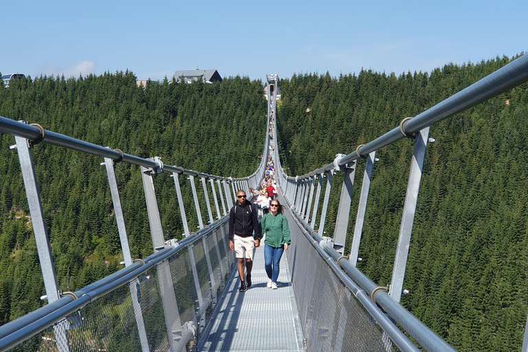 Z Pragi: Sky Bridge i Sky Walk Tour Epicka jednodniowa wycieczka!Z Pragi: całodniowa wycieczka Sky Bridge i Sky Walk Tour