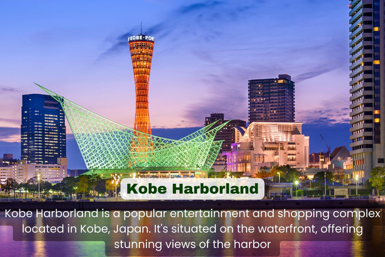 Vanuit Osaka: KOBE 1 dagtour met Engelssprekende chauffeur.