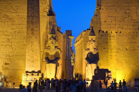 Billet QR pour le spectacle son et lumière du temple de Karnak avec transfert