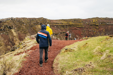 Van Reykjavik: bustour Gouden Cirkel & Blue Lagoon