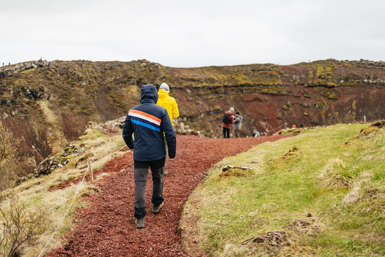 De Reykjavik: Excursão ao Círculo Dourado e à Lagoa Azul com bebidas