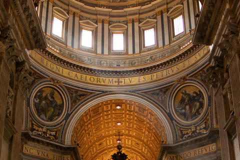 Vatikanstadt: Ticket für die Kuppel des Petersdoms + AudioguideTicket für die Basilika-Kuppel + Audioguide OHNE AUFZUG