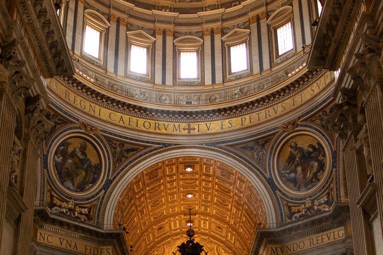 Vatikanstadt: Ticket für die Kuppel des Petersdoms + AudioguideTicket für die Basilika-Kuppel + Audioguide OHNE AUFZUG