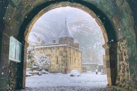 Excursión de un día en invierno a Garni, Geghard, Sevan y Tsaghkadzor