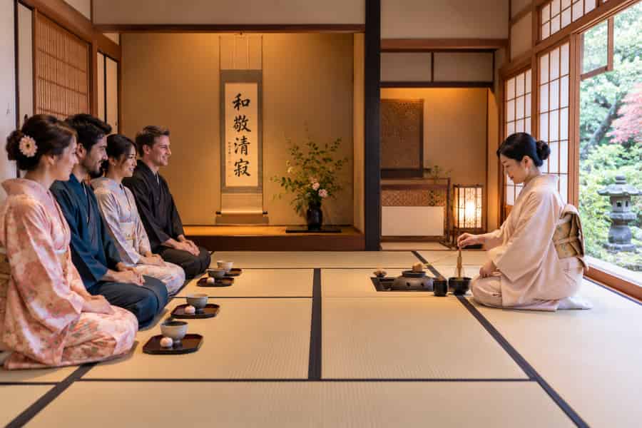 Kyoto: Traditioneller Kimono & Matcha-Teezeremonie. Foto: GetYourGuide Kyoto: Traditioneller Kimono & Matcha-Teezeremonie. Foto: GetYourGuide