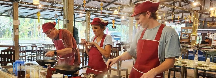 Chiang Rai : cours de cuisine traditionnelle Lanna à la Give Green Farm House