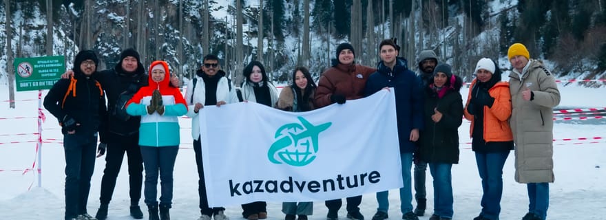 Depuis Almaty : Excursion d'une journée au canyon de Charyn, à Kolsay et au lac Kaindy