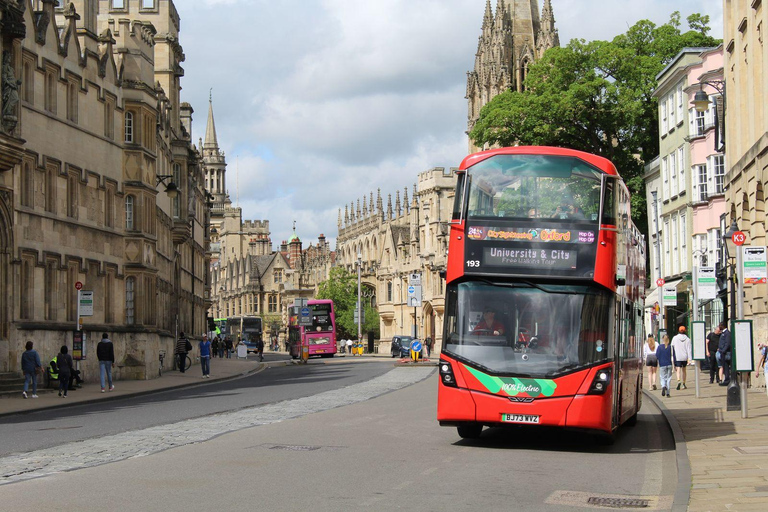 City Sightseeing Oxford HOHO Bus Tour + River Cruise 48-Hour Ticket