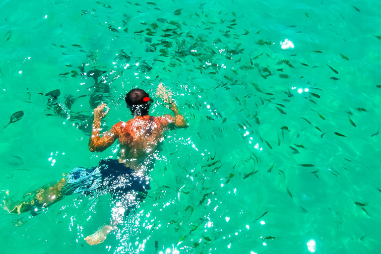 Krabi: Premium 7 Islands Sunset Tour w/ Plankton Swim & BBQ Traditional Longtail Boat Experience