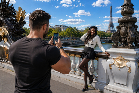 Paris: Top 15 Attractions Private Tour by Tuk Tuk 2h Tour — Shorter Itinerary from meeting point