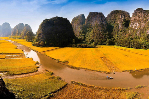 Hanoi: Thai Vi Temple or Tam Coc & Mua Cave & Hoa Lu & Cycle Hanoi: Ninh Binh, Hoa Lu, Tam Coc, Mua Cave, Buffet & Cycle