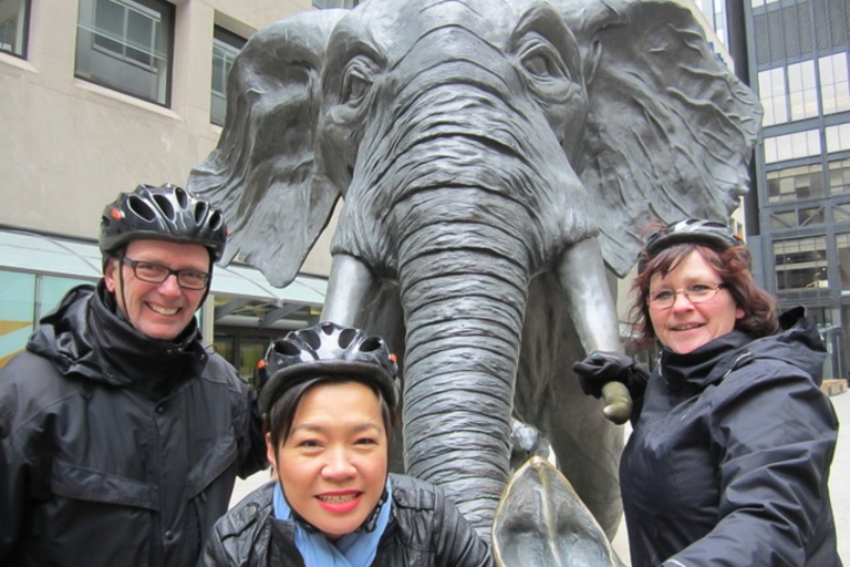 Toronto: tour en bici de 3,5 h por el centro de la ciudadTour por la tarde en inglés