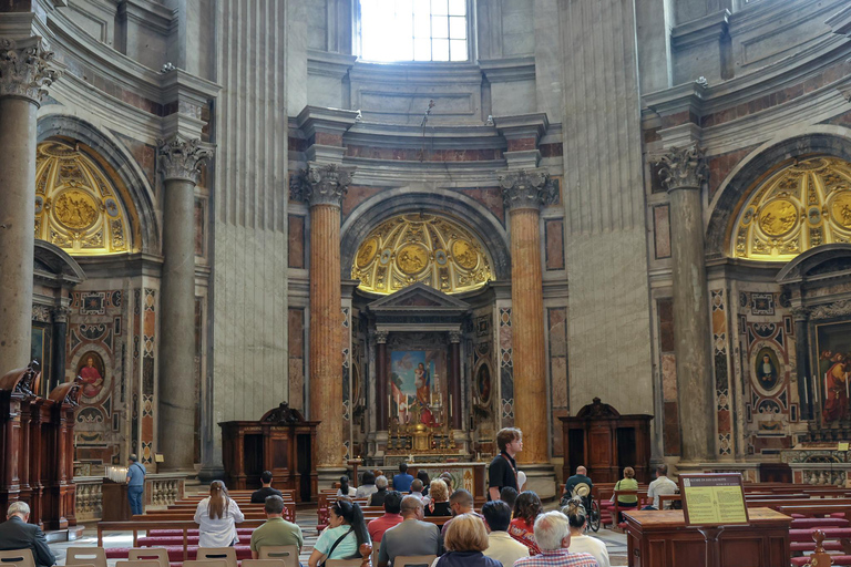 Rome: St. Peter’s Basilica & Underground Tombs Tour Group Tour in French