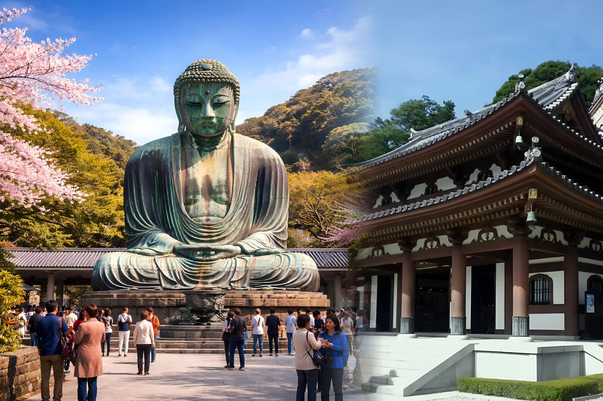 Ab Tokio: Private Tagestour nach Kamakura, Enoshima und Yokohama