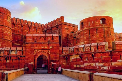 From Delhi: Taj Mahal Sunrise & Agra Fort Tour Private Tour Guide Services (Agra)