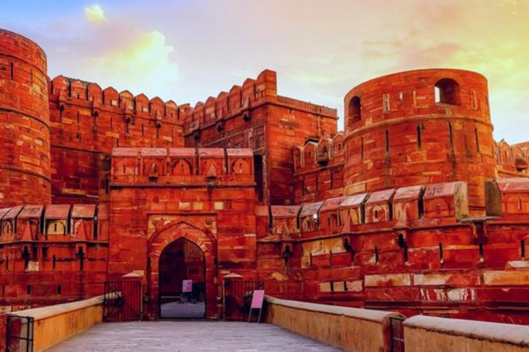 From Delhi: Taj Mahal Sunrise & Agra Fort Tour Private Tour Guide Services (Agra)
