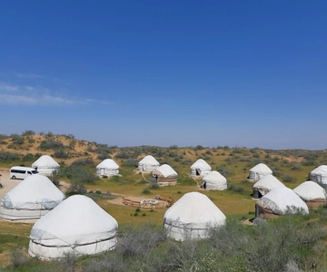 Desert Adventure from Samarkand: Yurt Camp & Aydarkul Escape