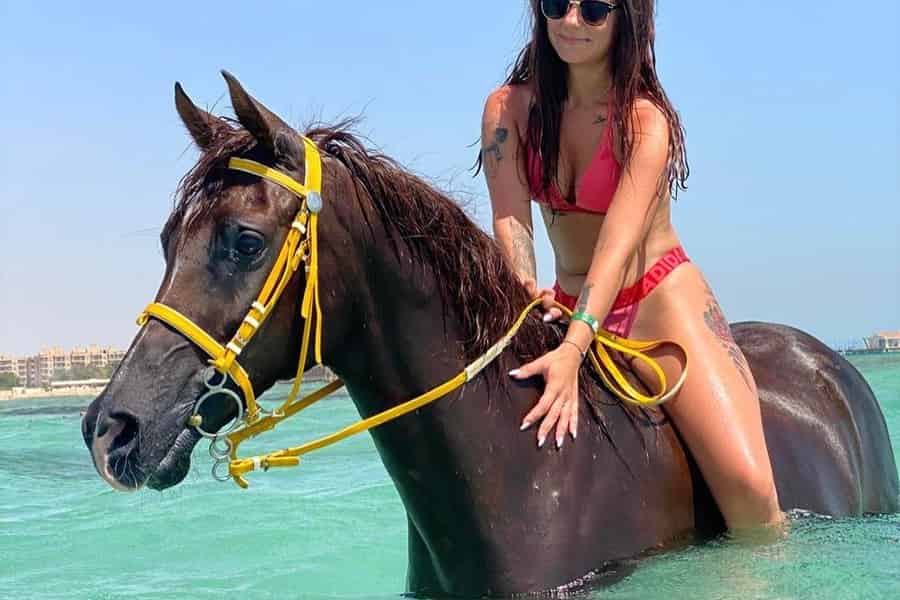 Hurghada: Ausritt am Meer und in der Wüste mit Schwimmen und Transfer. Foto: GetYourGuide Hurghada: Ausritt am Meer und in der Wüste mit Schwimmen und Transfer. Foto: GetYourGuide