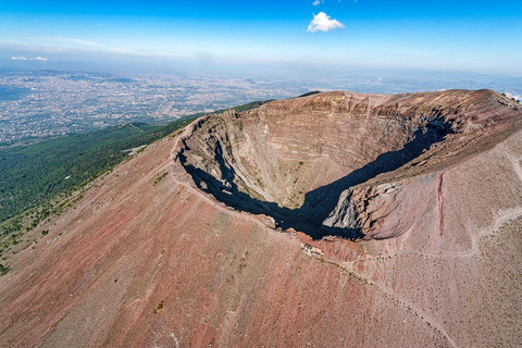 De Pompéia: Excursão ao Vesúvio + tour guiado em PompéiaExcursão ao Vesúvio + tour guiado por Pompéia