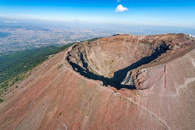 De Pompéia: Excursão ao Vesúvio + tour guiado em PompéiaExcursão ao Vesúvio + tour guiado por Pompéia