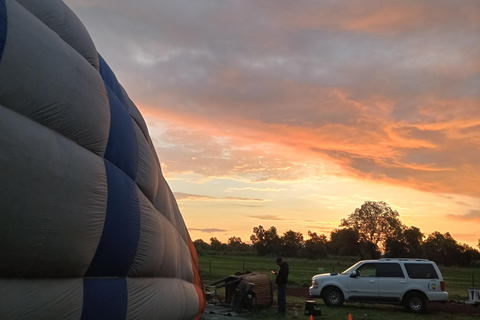 Teotihuacan Full Day: Balloon flight+ Pyramids and Guadalupe Church Tour