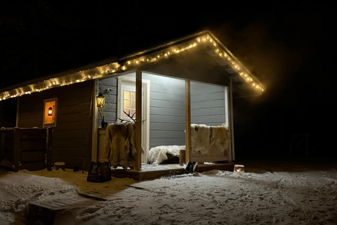 Private Traditional Sauna, Ice Dip and Dinner in the Wild