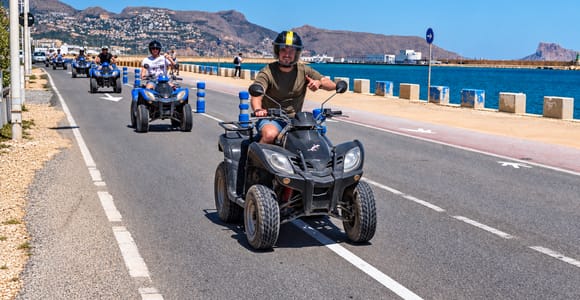 Benidorm: Quad Tour to Guadelest