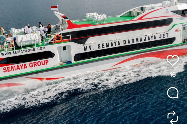 Bali: Gili Islands Fast Boat Ticket with Hotel Pickup