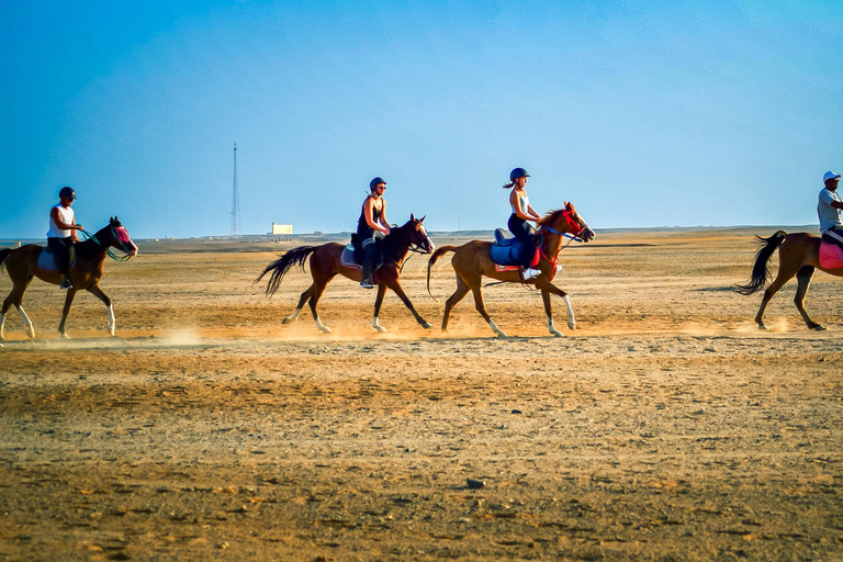 De Hurghada: Nascer do sol no Mar Vermelho e passeio a cavalo no desertoHurghada: Passeio a cavalo de 2 horas apenas