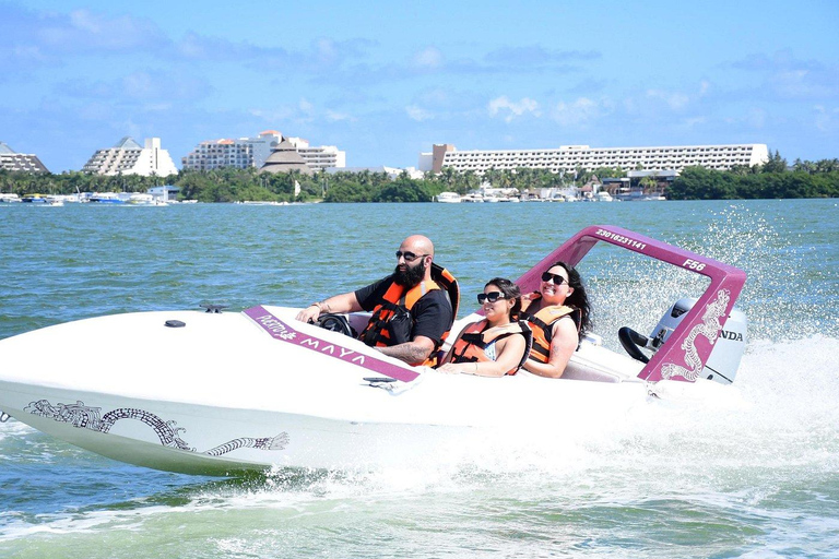 From Cancun: Speedboat & Snorkel Adventure