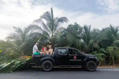 Khao Lak Eco Safari : Visite en petit groupe du sanctuaire des éléphants