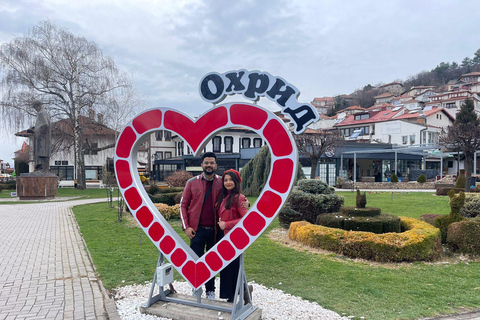 Au départ de Tirana, excursion d'une journée à Ohrid (Macédoine du Nord)