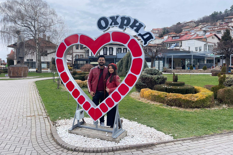 Au départ de Tirana, excursion d'une journée à Ohrid (Macédoine du Nord)