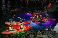 San Juan, experiencia de kayak nocturno LED en la laguna de Condado - Hizvo