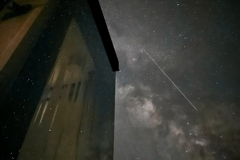 Starlight Stargazing Night in a Mirror House