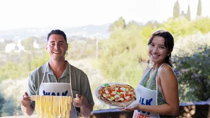 Florenz: Pizza- oder Pasta-Kurs mit Eis auf einem toskanischen Bauernhof Florenz: Pizza- oder Pasta-Kurs mit Eis auf einem toskanischen Bauernhof