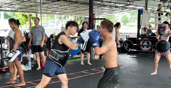 Chiang Mai: Muay Thai Group Class at JR Gym
